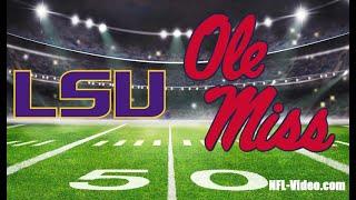 2023 LSU vs Ole Miss Full Game