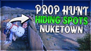 BLACK OPS COLD WAR TOP 7 WORKING PROP HUNT GLITCHES & HIDING SPOTS NUKETOWN 