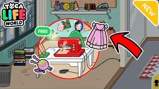 HOW TO STITCH THIS FREE OUTFIT ?   Toca Life World Free Secret Hack  Toca Boca 