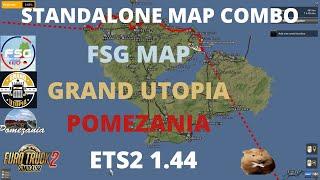 FSG MAP GRAND UTOPIA POMEZANIA  MAP COMBO   Load order and all map files and road connections.