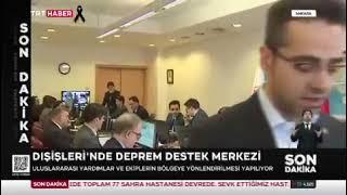 Dışişleri Bakanlığı Kriz ve Kordinasyon Merkezi’nin Faaliyetlerine İlişkin TRT Haber Yayını