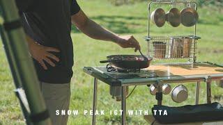 Snow Peak IGT Accessaries - TTA unboxing  Mountain View Camping in North Bend #pnw   RTT on Mini