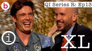 QI XL Full Episode R Animals  Series R With Tom Allen Ed Gamble and Maggie Aderin-Pocock.