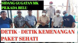 Detik - detik kemenangan Sehati dr. Agus Taolin & Drs. Aloysius di sidang gugatan MK Pilkada Belu