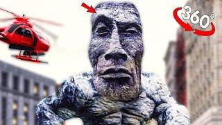 360° Rock Johnson MONSTER in Real Life  4K VR  Experience