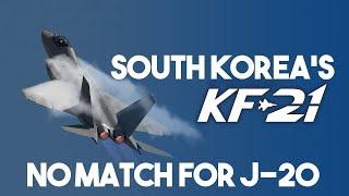 South Korea’s KF 21 fighter jet no match for China’s J 20