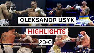 Oleksandr Usyk 20-0 All Knockouts & Highlights