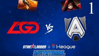 LGD vs Alliance - Game 1 - SL Invitational LAN - LD & Ayesee