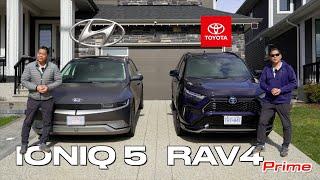 2024 Toyota RAV4 Prime vs Hyundai IONIQ 5 - The King of PHEVEVs?