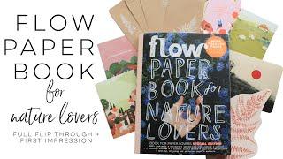  Flow Paper Book for Nature Lovers FULL FLIP THROUGH + First Impression 