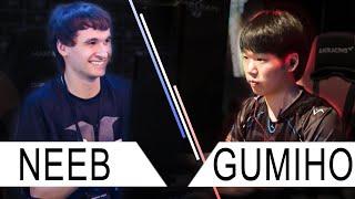  GUMIHO vs NEEB - playoff - на HomeStoryCup 21  StarCraft 2 на ZERGTV 