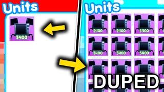 How To DUPLICATE Units In Toilet Tower Defense...