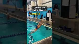 How To Dive for Swimming Levels 1-4