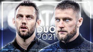 Stefan de Vrij & Milan Skriniar 2021 ▬ Fantastic Duo ● Crazy Tackles & Defensive Skills  HD