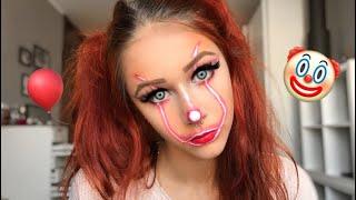 IT PENNYWISE NEON HALLOWEEN MAKEUP TUTORIAL  inspired by James Charles