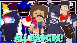 HOW TO GET ALL 40 BADGES in Another Friday Night Funk Game  ROBLOX