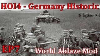 HOI4 Germany Historical - World Ablaze Mod EP7 - Pre Invasion of Poland