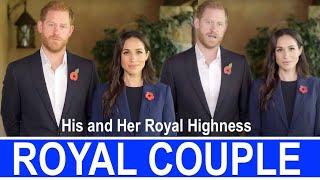 The Duke and Duchess of Sussex Prince Harry and Meghan at the