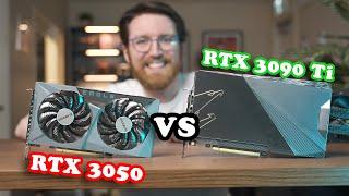 Cheapest RTX Vs Most Expensive 3050 vs 3090 Ti