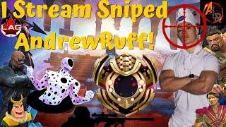 I Stream Sniped AndrewTheRuff Final Match BGs Season 8 My Highest Ever Point Total Cel5 - MCOC