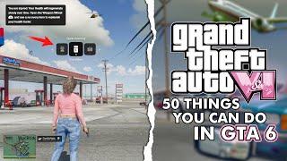 50 Features GTA 6 WILL HAVE From GTA 6 Leak