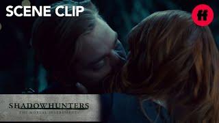 Shadowhunters  Season 2 Episode 14 Clary Kisses Jace  Freeform