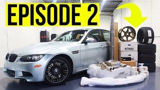 Building My BMW M3 EP. 2 New Color + CF Splitter