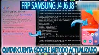 FRP SAMSUNG J4 J6 J8 QUITAR CUENTA GOOGLE NUEVA SEGURIDAD ALL BIT UN CLICK BIEN EXPLICADO