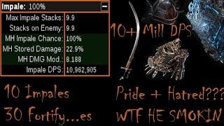 POE 3.25  Buffed Champion Double Strike of Impaling  Easy 10+mil DPS