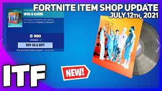 Fortnite Item Shop *NEW* UFOS & ALIENS MUSIC PACK July 12th 2021 Fortnite Battle Royale