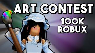 ART CONTEST  100k total Robux prize CLOSED