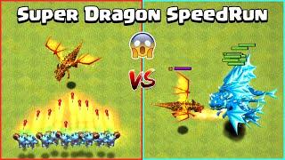 SUPER DRAGON SPEEDRUN  Clash of Clans Winter Update 2021