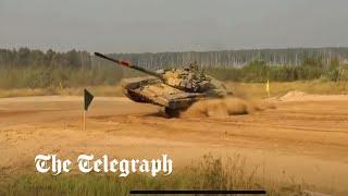 Tanks get lost and smash into each other Russia hosts chaotic International Army Games