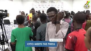 OTTO ADDO MEETS THE PRESS