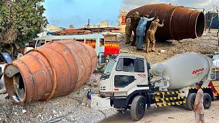 How to Make Concrete Mixer Truck  Manufacturing Process Of Concrete Mixer Truck Machine  Part 2