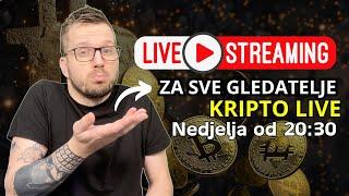 KRIPTO LIVE od 2030 za sve gledatelje  #kriptovalute