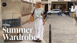 The Perfect Summer Wardrobe of a Parisian  Parisian Vibes 4K