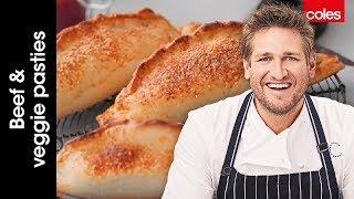 Easy Beef & Veggie Pasties  Cook with Curtis Stone  Coles