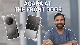 Aqara G4 Smart Video Doorbell & U100 Door Lock - Front Door Security for your Apple Home
