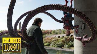 Peter Parker vs Otto Octavius in the movie Spider-Man No Way Home 2021