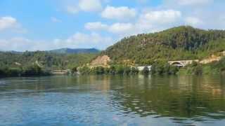 The Ebro Ebre River Flix to the Mediterranean Sea by kayak