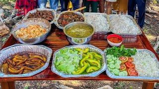 Hasta las Terrenas en Samana fuimos a hacerle esta sabrosa comida en leña a la Familia Desanctis 