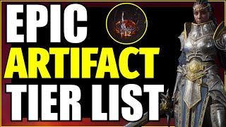 EPIC artifact tier list  Know how these work Dragonheir Silent Gods