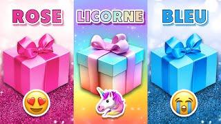 ROSE LICORNE ou BLEU...? Choisis Ton Cadeau 