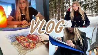 VLOGБудни студентакак проходит моя учёба