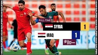 #AsianQualifiers - Group A  Syria 1 - 1 Iraq