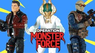 4 Operation Monster Force Figures  Early Preview