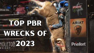 Crash and ClashThe Most Unforgettable Bull Riding Wrecks of 2023