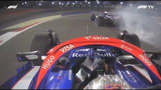 Tsunoda DIVEBOMBS Ricciardo After the Race  2024 Bahrain Grand Prix