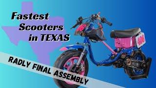 Building the fastest scooters in Texas Garrets Radly Final Assembly Part 4 #PNSearch